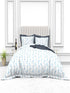 Tuscan Summer 100% Cotton King Size Bedsheet with 2 Pillow Covers -2